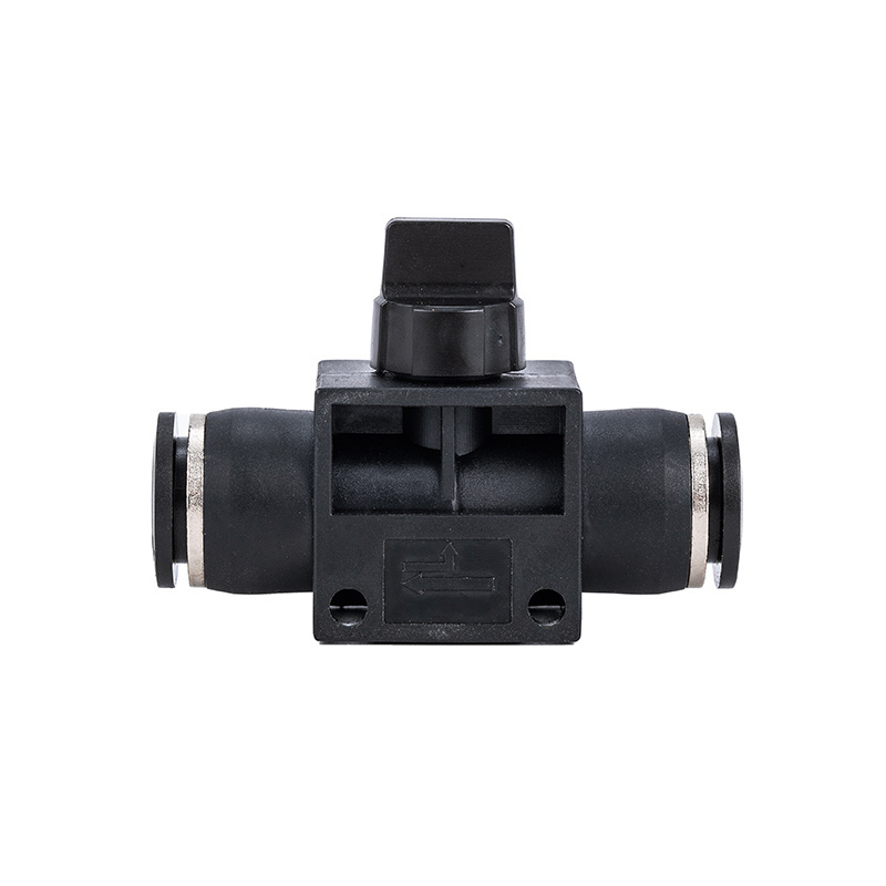 HVFF air throttle valve speed control quick hose tube fitting connector adjust Pneumatic shut off manual hand valves Fittings