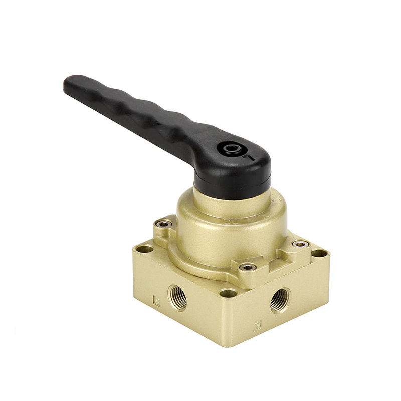 HV300-03 high quality hand control valve pneumatic parts hand rotary valve