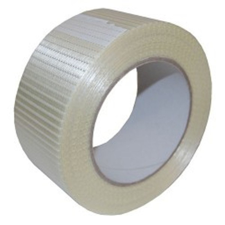 Clear Custom Home Appliance polypropylene Fiberglass Reinforced Packaging Packing Filament Strapping Adhesive Tape