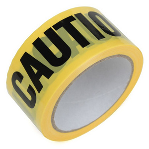 Yellow Traffic Barrier Barricade Warning Tape Non-Adhesive PE Caution/Danger Tape