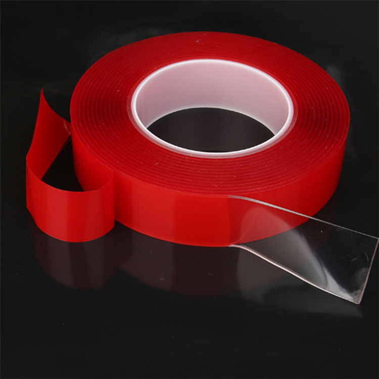 Round 30mm Living Room Mounting Self Adhesive Washable Die Cut Circles Double Side Nano Tape Free Sample Waterproof Acrylic KV