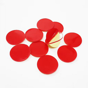 Round 30mm Living Room Mounting Self Adhesive Washable Die Cut Circles Double Side Nano Tape Free Sample Waterproof Acrylic KV