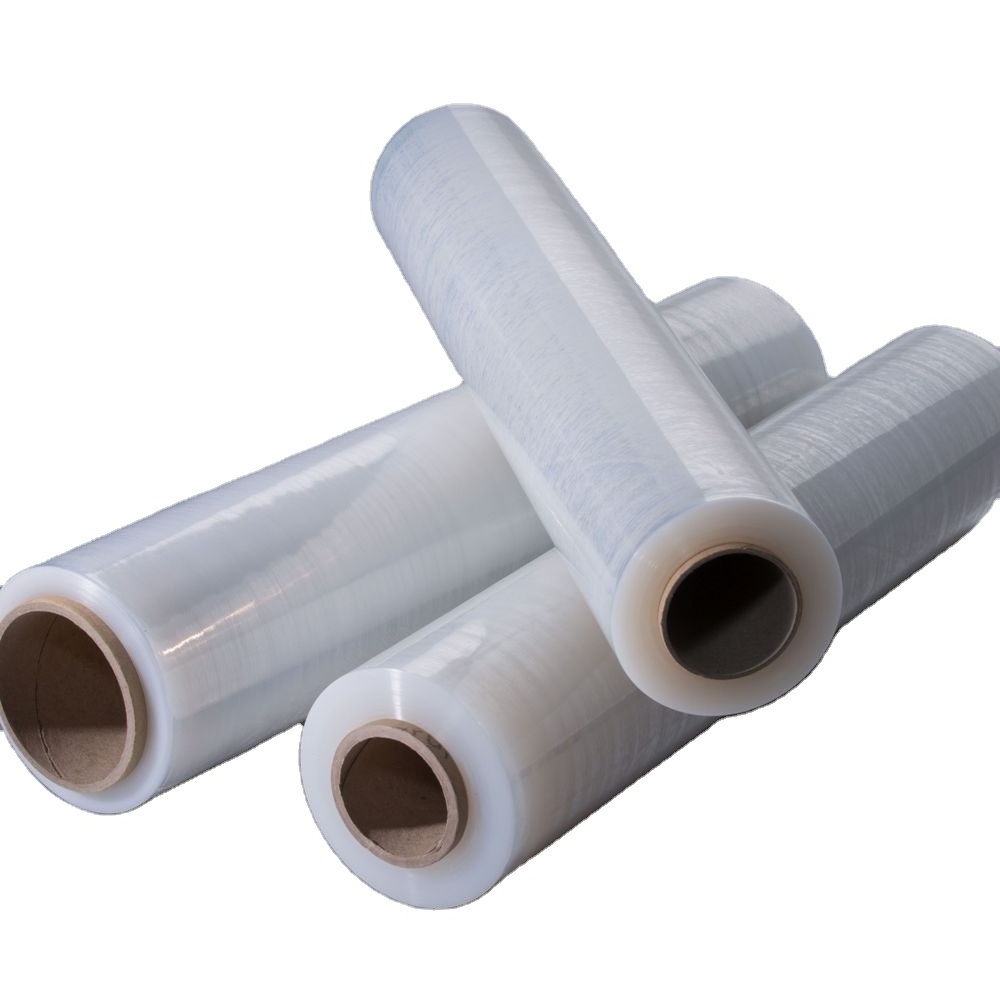 Stretch Wrap for Pallet Shrink Wrap Packaging Stretch Film PE Protect Thick Clear Plastic Product Packing Packaging Box Soft KV