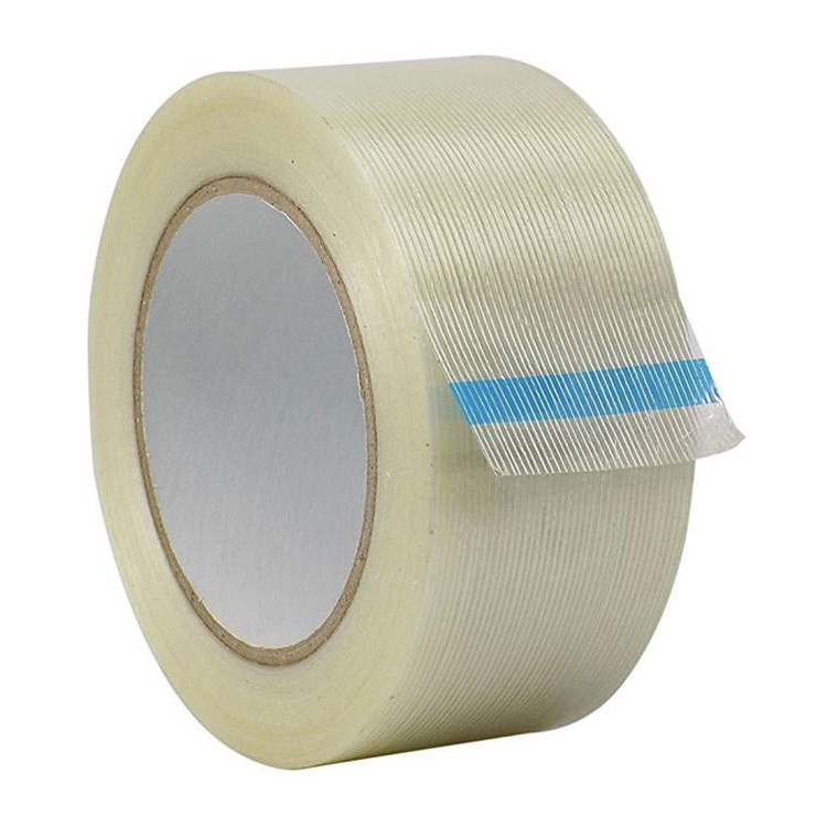 Clear Custom Home Appliance polypropylene Fiberglass Reinforced Packaging Packing Filament Strapping Adhesive Tape