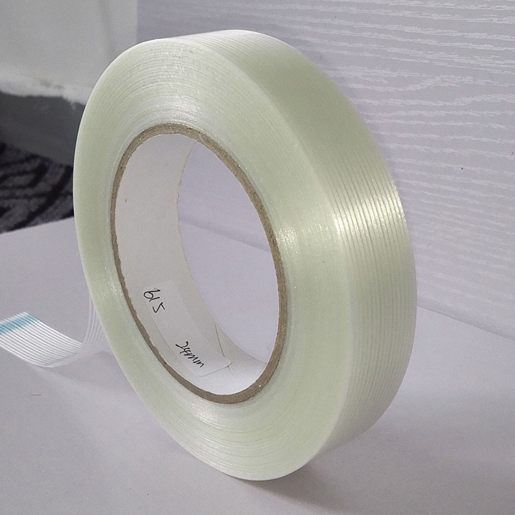 Clear Custom Home Appliance polypropylene Fiberglass Reinforced Packaging Packing Filament Strapping Adhesive Tape