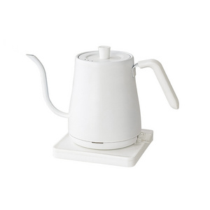 Temperature Controlled Large Capacity Electric Tea Pot Travel Portable Goose Neck Coffee Kettle