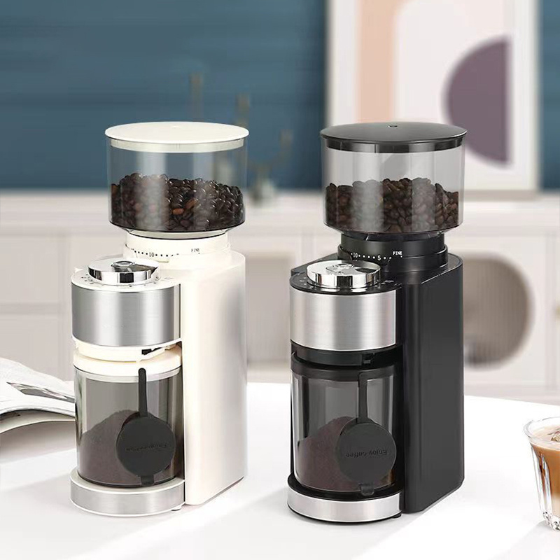 Electric Industrial Professional Coffee Bean Grinder Cafe Grinding Machine Commercial Italian Espresso Mill Coffee Grinder