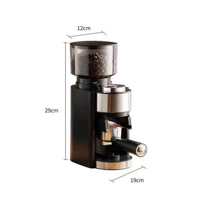 Commercial & Homeuse Silent Professional Coffee Bean Grinder 11 Settings Powerful Electric Espresso Grinder