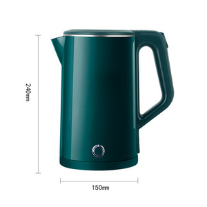 3L Big Capacity Support Customization Classic Design Home Appliance Green Durable  Boiler Water Stainless Steel Electric Kettle