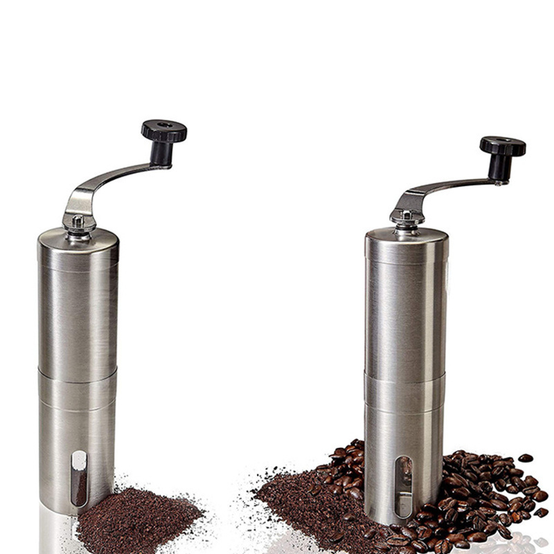 Wholesale Adjustable Grinding Settings Conical Burr Manual Coffee Bean Grinders for Espresso Drip Press