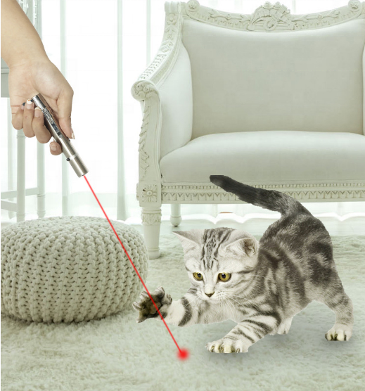 Triple Red Usb Power Laser Pen Pointer For Cat Play