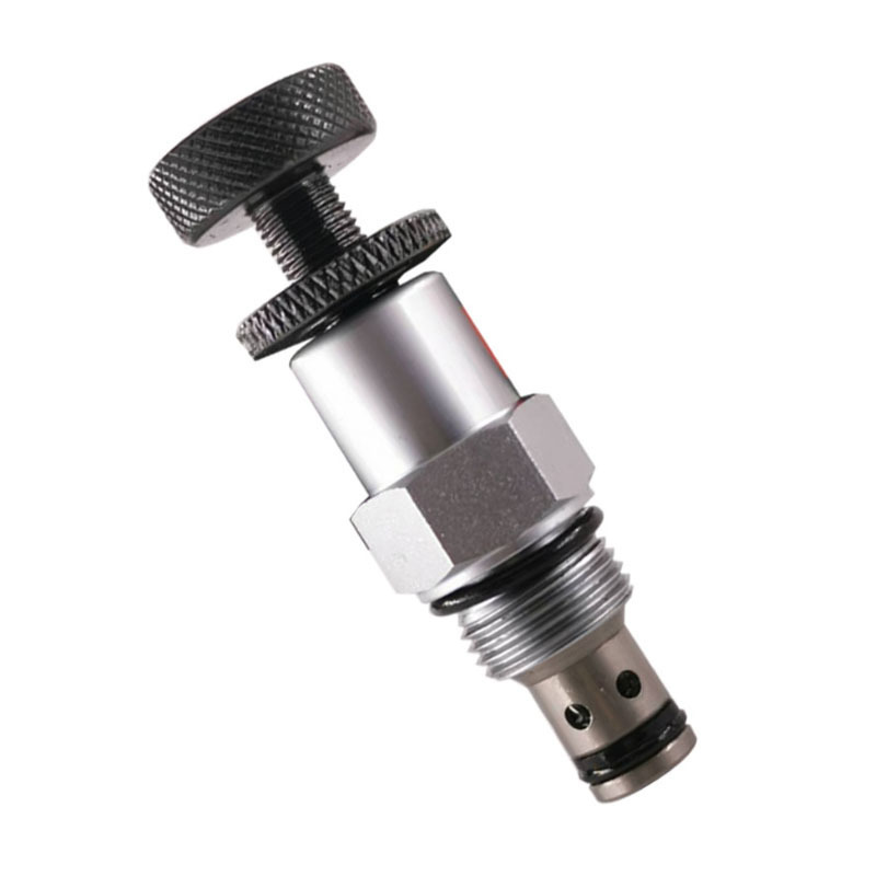 Hydraulic relief valve LRV-08 manual adjustable pressure overload valve threaded cartridge system valve