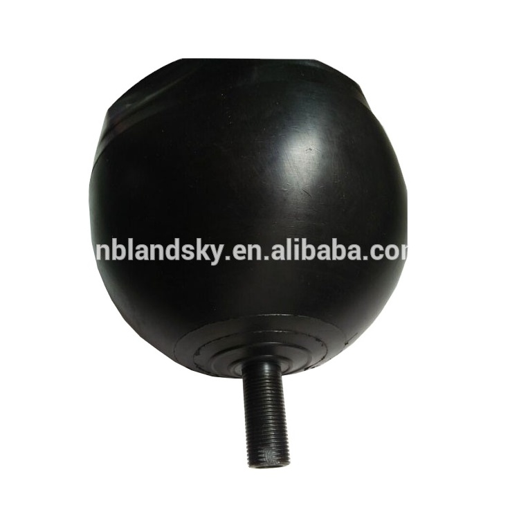 custom hydraulic accumulator air bladders inflatable silicone rubber bladder EHV12-330/90 volumer 12liter 330bar