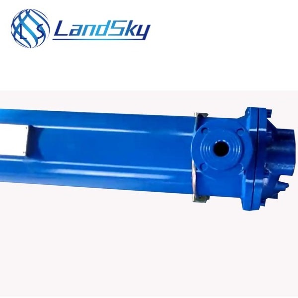 LandSky Machinery Manufacturing low price carbon steel brass air blast oil cooler / Cooled tube heat exchanger GLL6-80