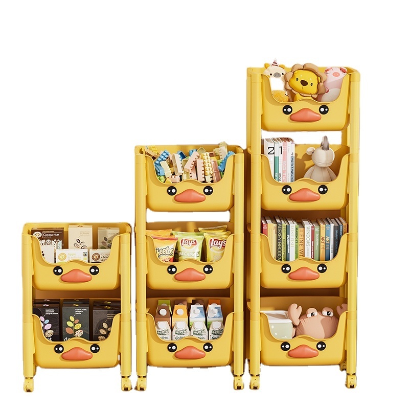 Hot sale Children toys storage rack snacks lego books household organizers bedroom living room storage shelf rack