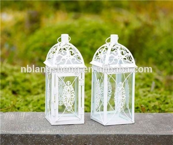 3 inch  outdoor candle lanterns for LED flameless rustic candle