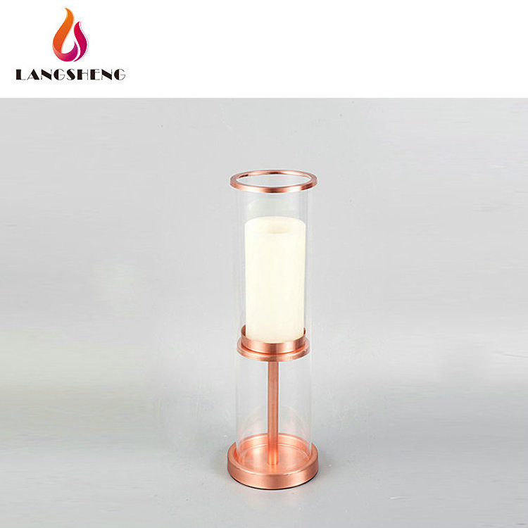 Professional supplier votive wax white crystal glass candle holder