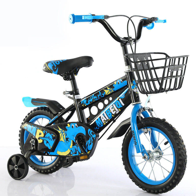 Children's Bicycle Multiple Colors Girls Toddler Bicycle 12 14 16 20 24 Inch Unisex Kids Bike With Training Wheels & Basket