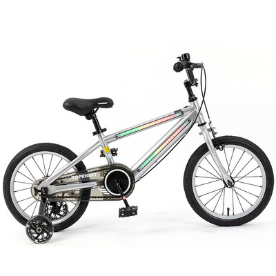 Children's Bicycles Led Light Training Wheels Kids Bike 12 14 16 18 20 Inch Bicycle for Boys Girls Ages 3-12 Years