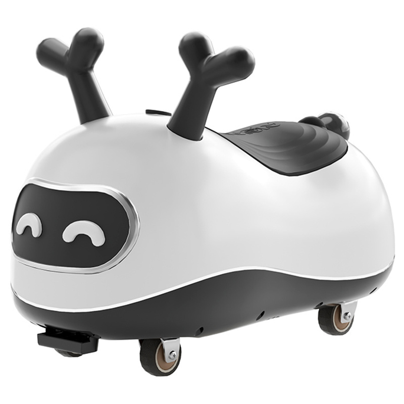 Cute Cartoon Toys Cars Pu 4 Wheels 360 Degree Rotation Children Sliding Ride On Car Baby Wiggle Swing Car For Kids To Drive