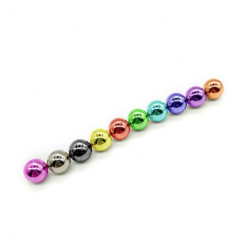 manufacturers Big Bulk Neodymium Magnet Color Bulk Magnetic Balls Coloured