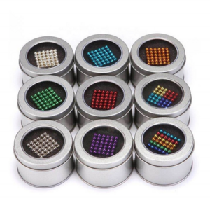 Factory Direct Sale Rainbow Colorful Neodymium Magnetic Balls Colored Magnetic Balls