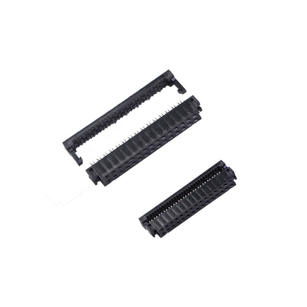 LECHUAN High Quality 2.00mm Pitch 6-60 Position Wire to Board IDC Female Header Socket Flat Ribbon Cable Connector