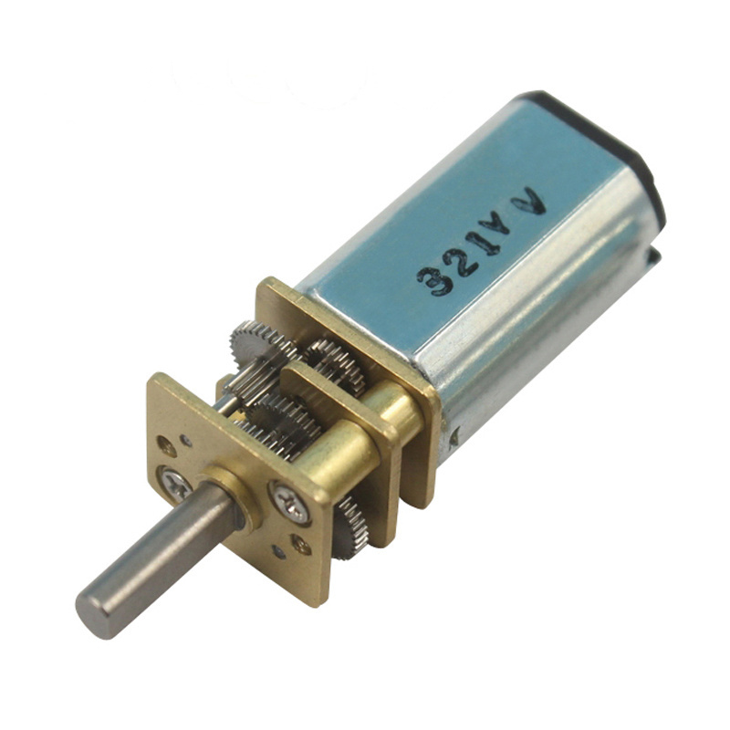 12mm 3v 5V 6v 12V 10RPM to 5000rpm customized low rpm high torque N20 N30 metal gearbox dc mini small gear motor