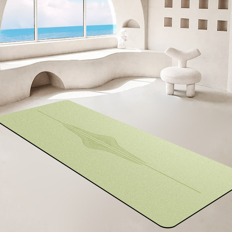 Door of Hope  Double Tear Resistance Coconut PU Custom Logo Eco Friendly Rubber Eco Yoga Mats Outdoor