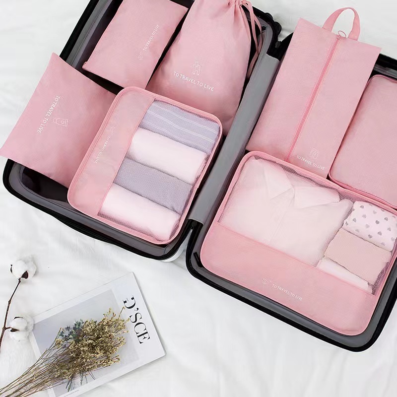 high quality  packing cubes of luggage bag unisex practical outside travel overnight camping clothes storage bag travel bag