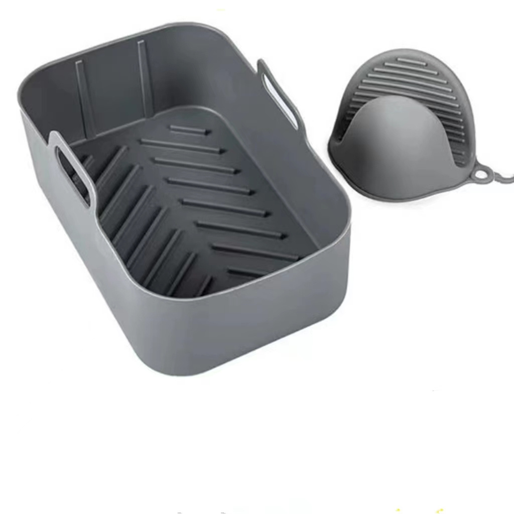 Top Selling Reusable Air Fryer Silicone Liners Silicone Air Fryer Liner pot 8.5 inches