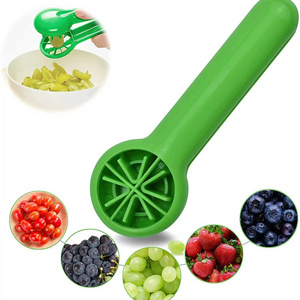 Grape Cutter Seedless grape cutter Baby Cherry Tomatoes Strawberry Slicer For Vegetable Fruit Salad kitchen & tabletop