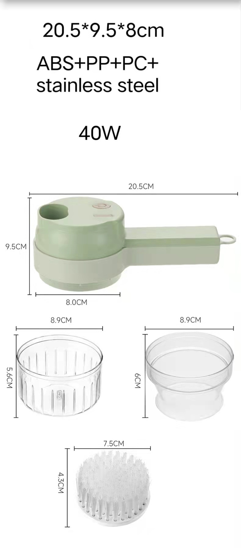 Electric food chopper Mini Meat Mincer Onion masher food meat vegetable garlic chopper cutter 	 food chopper electric