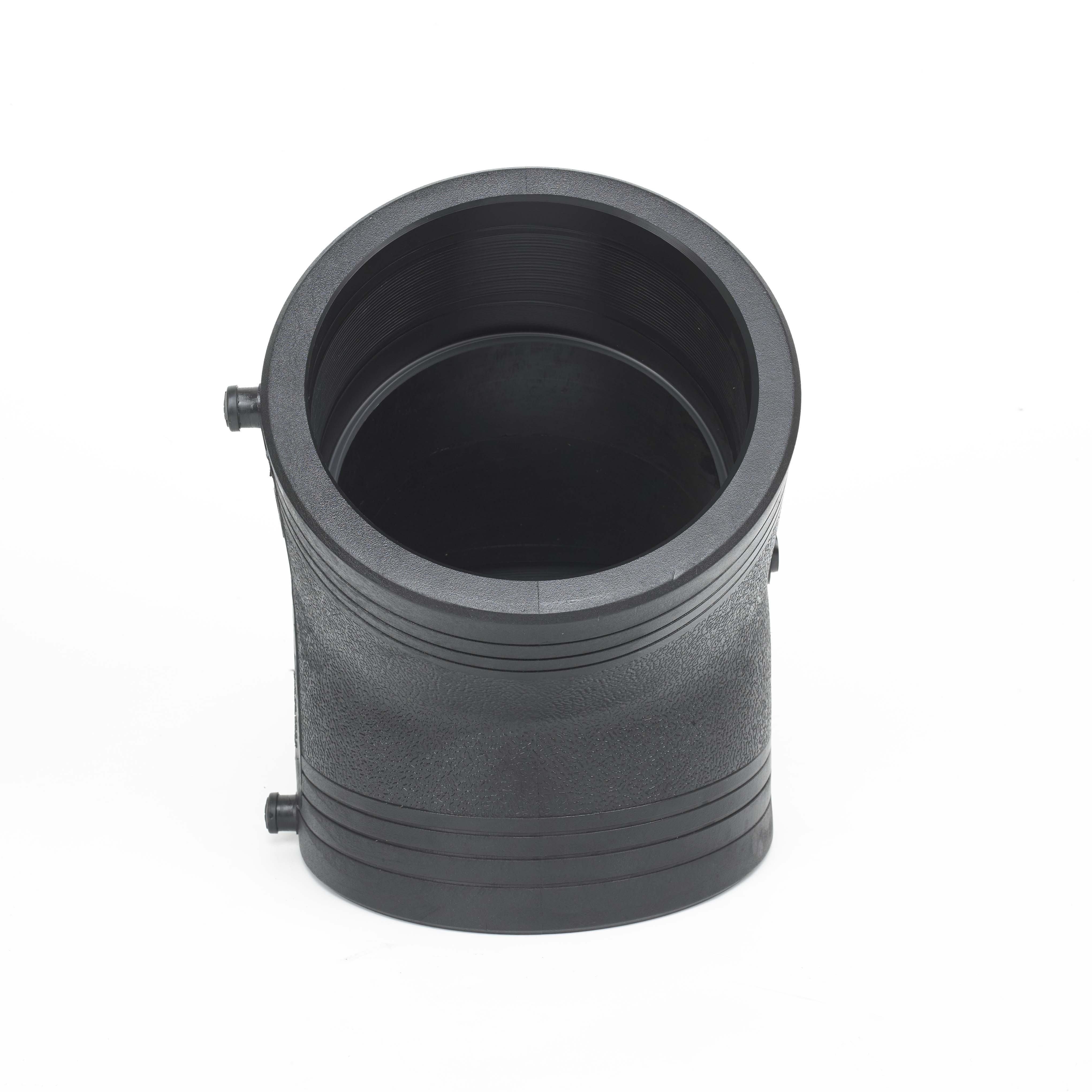 China Manufacturer HDPE Electrofusion 45 Elbow Pipe Fittings for Water Supply