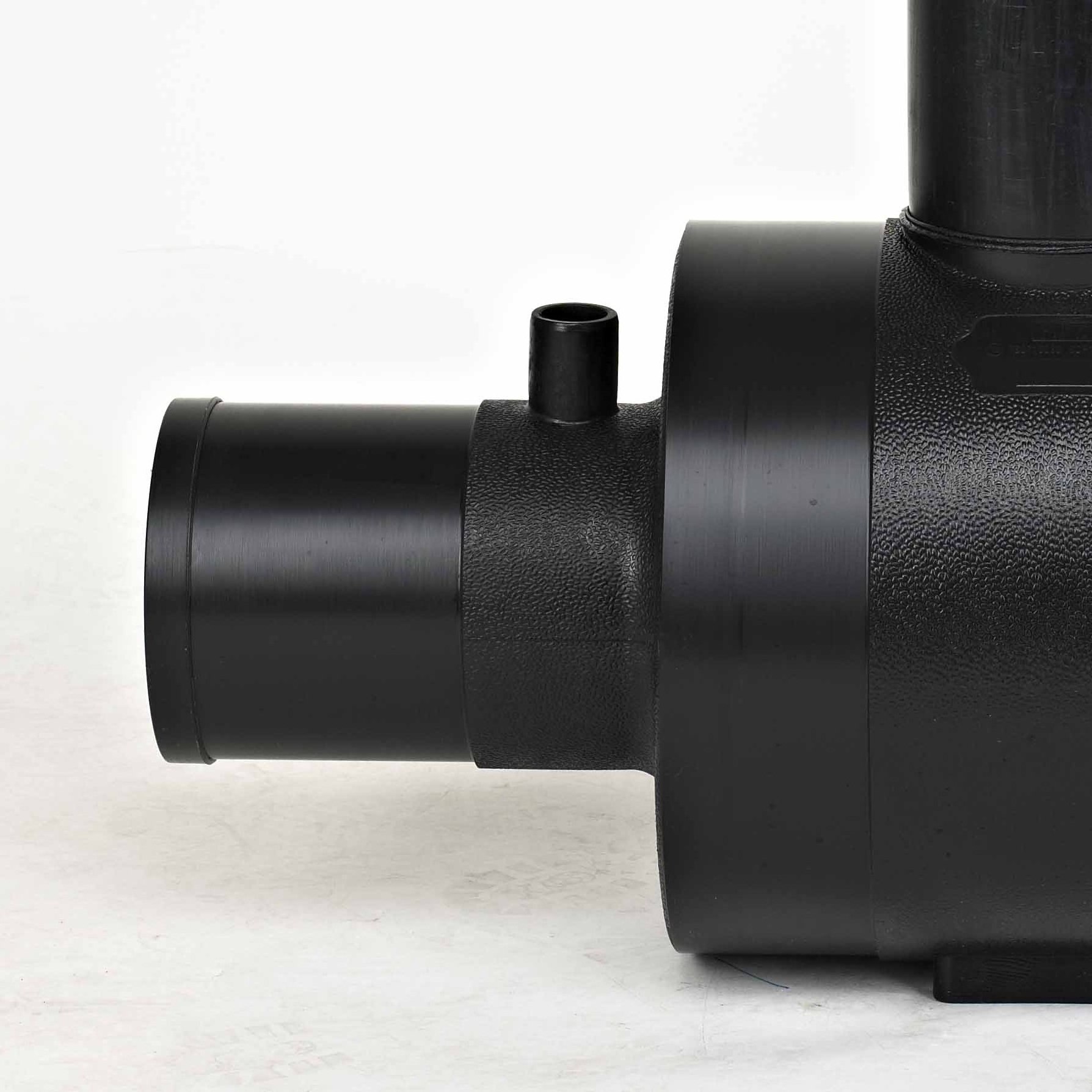 PE gas Single Purgr Ball Valve For Natural gas and Water supply