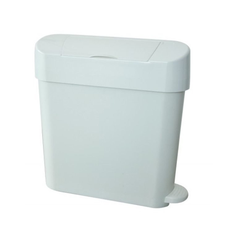 High Quality waste bin foot pedal odor lock sanitary bin plastic 68L Garbage can with pedal