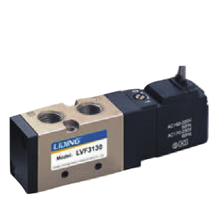 LVF Series Standard Voltage Inner Guide Type  5/2 way valves for air inflation products 1/4" pneumatic valve 220v