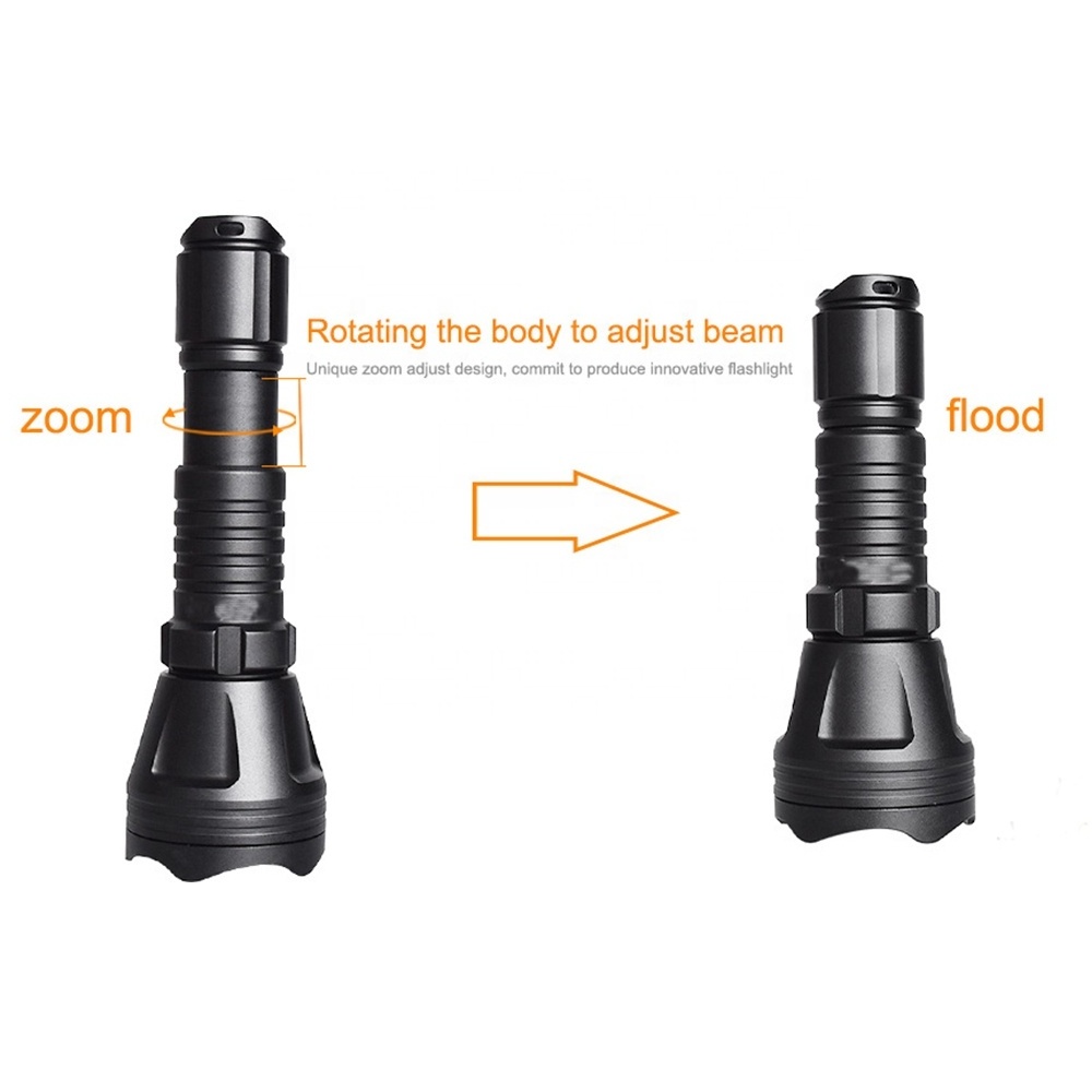 Multi-function  professional hunting flashlight with   850/940 nm IR  for outdoor hunting and camping