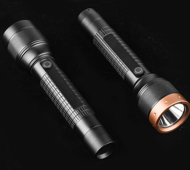 NINGBO Factory Wholesale Cheap Price High Bright Led tactical USB Flashlight Torch Waterproof Custom White Light Body