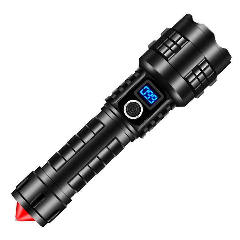 2000 High Lumen Super Bright Long Range Powerful Led Torch Light Xhp70 90 Tactical Waterproof Rechargeable Flashlights for out