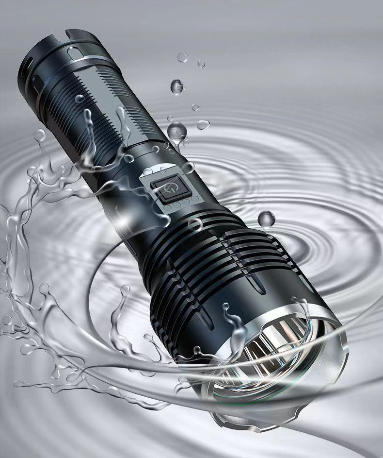 high power led flashlight for emergency and camping