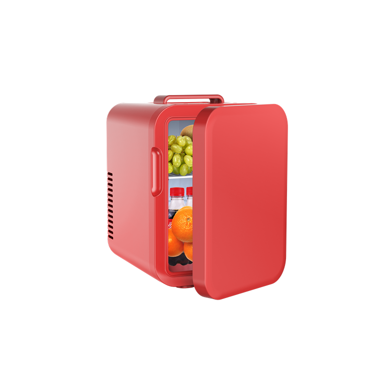 Wholesale Portable Auto Dc 12v Beauty Caravan Smart Refrigerator Table Top Red Bull Freezer Cold Drink Mini Fridge