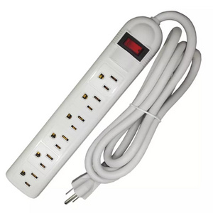 Customized Color Outlet Power Strips with USB Ports Universal Extension Board Electric Multi Power Socket