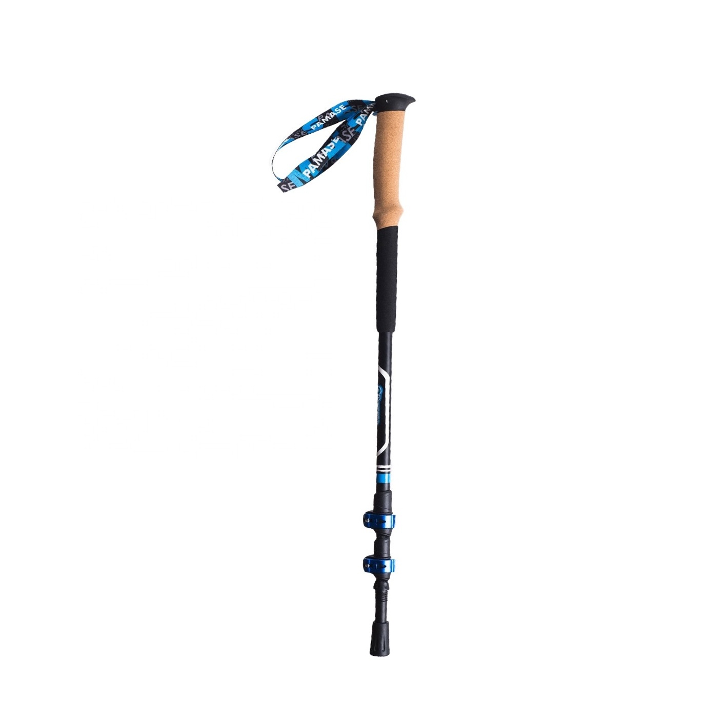 Carbon alpine portable stick multi-functional outdoor hiking self-defense mountain camping ski walking stick