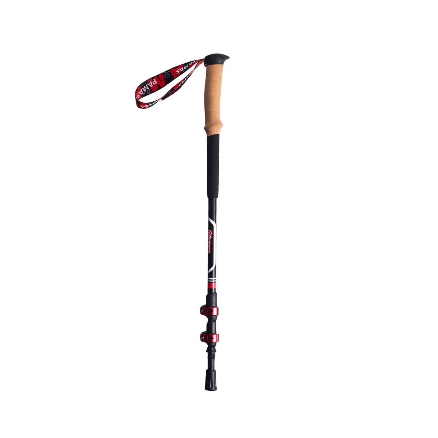 Carbon alpine portable stick multi-functional outdoor hiking self-defense mountain camping ski walking stick