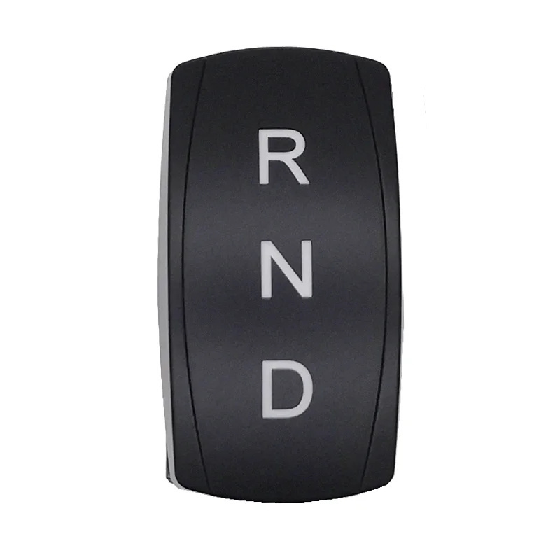 12V20A24V 7 Pin R N D 3 PosItion On Off On, (On) Off (On) Push Switch IP68 Car Boat DPDT Rocker Switch