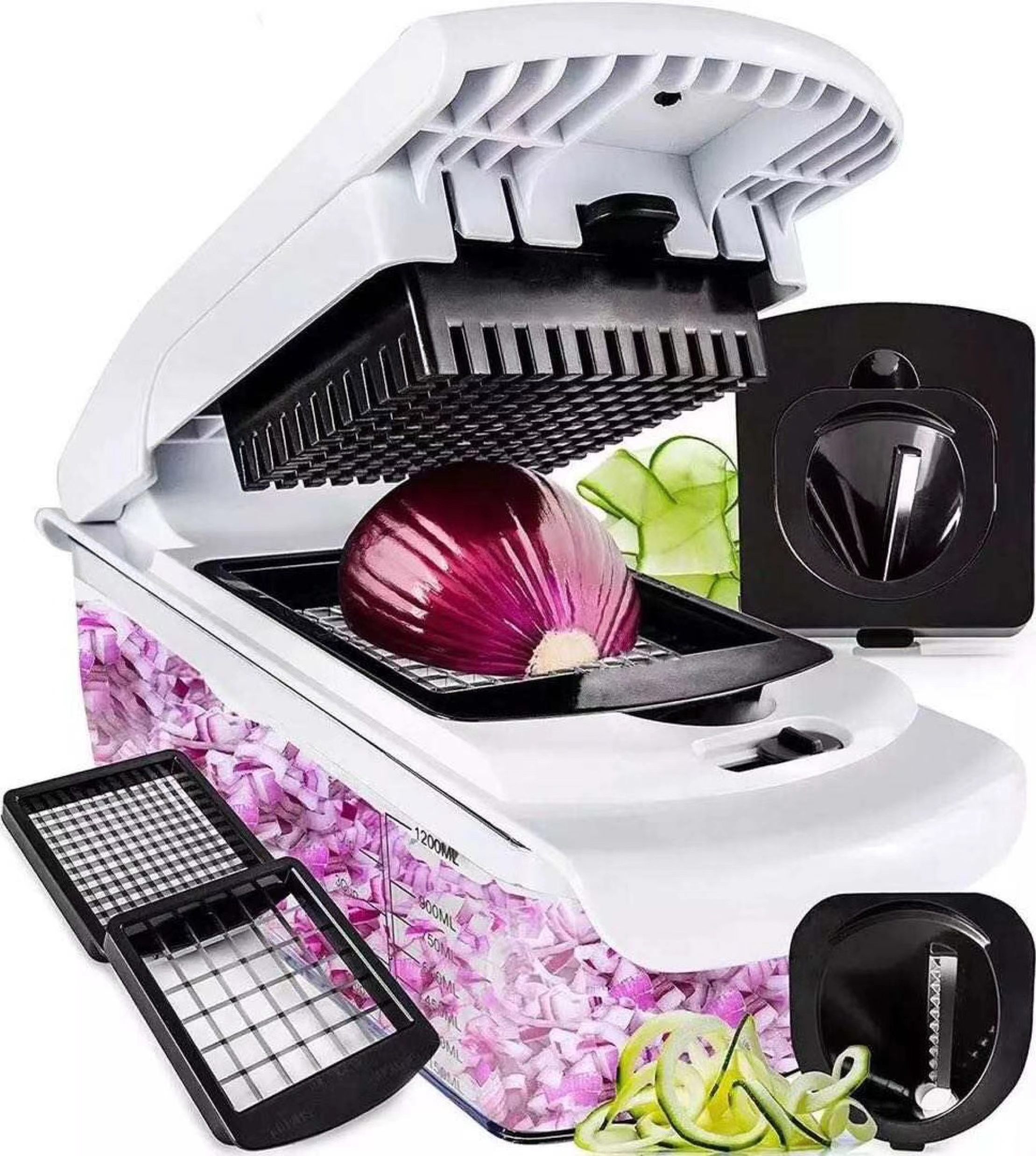 Multifunction Vegetable Slicers Vegetable Chopper Kitchen Gifts | Onion Chopper & Dicer