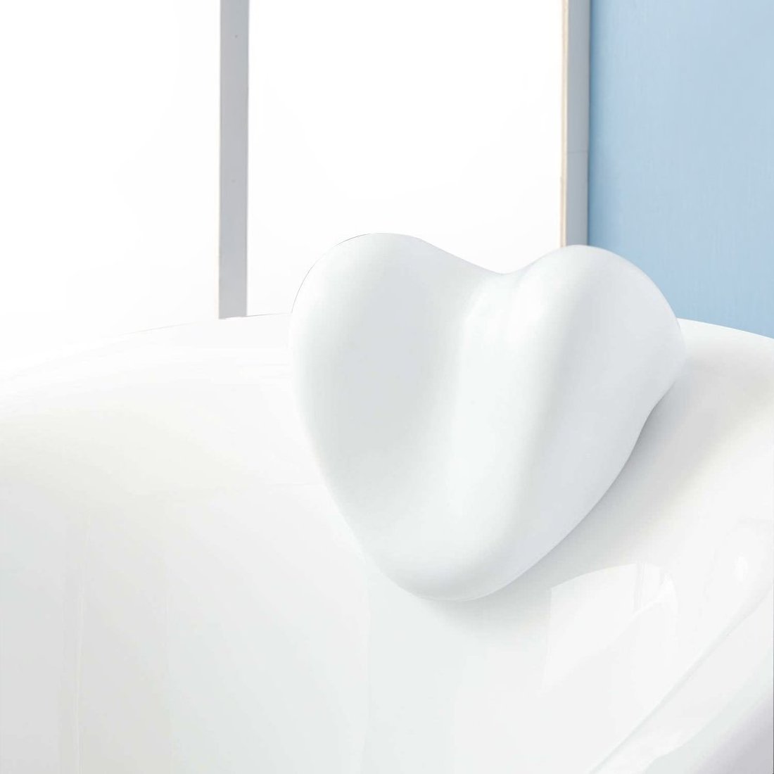 Bath Pillow for Tub Comfortable Bathtub Pillows for Neck Head and Back Support, Waterproof Headrest, Cushion