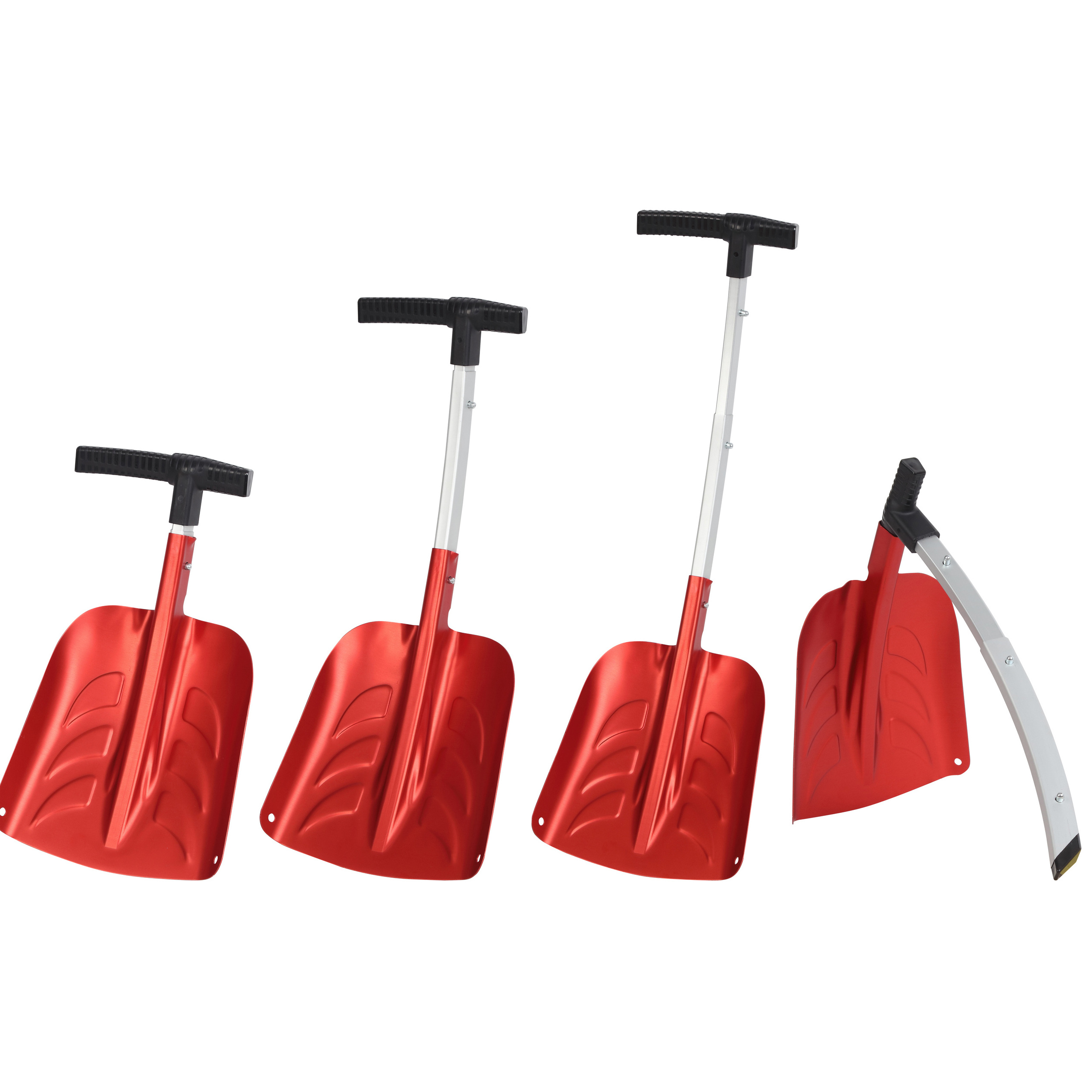 multi folding garden hand tools heated snow shovel handle and equipment