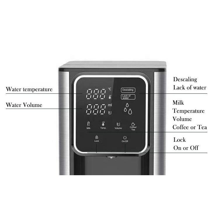 2023 Longbank stainless steel healthy water 45 degree 3s instant hot water dispenser